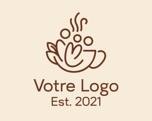 Latte - Coffee Cup Family logo design