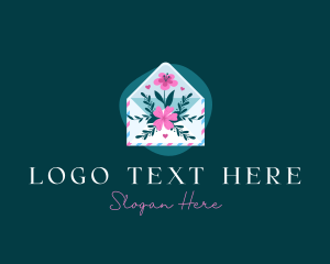 Envelope - Flower Envelope Mail logo design