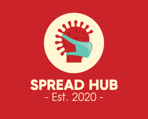 Spread - Infectious Viral Disease logo design