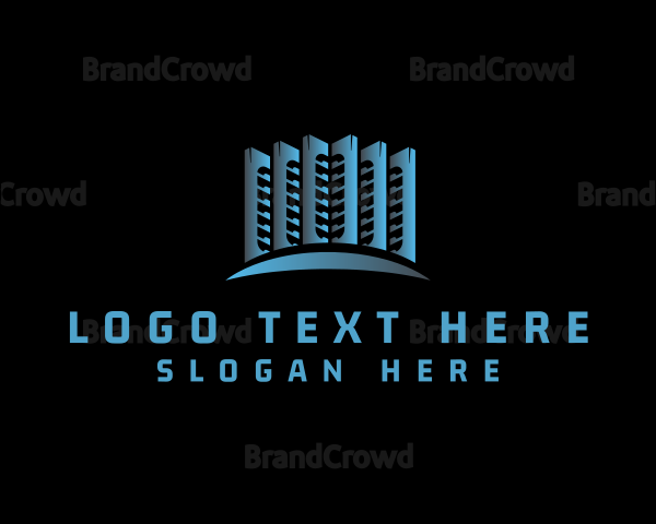 Skyline Building Property Developer Logo