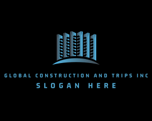 Building - Skyline Building Property Developer logo design