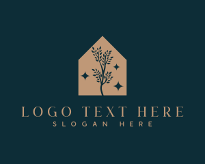 Seedling - Botanical Garden House Tree logo design