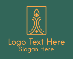 Orange Candle Decor Logo