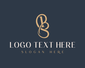 Artisanal - Boutique Monogram Letter SB logo design