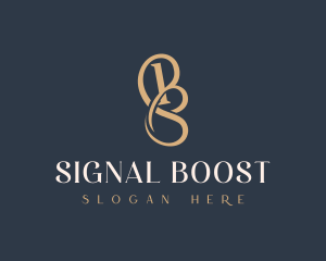 Boutique Monogram Letter SB logo design