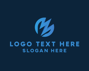 Investment - Electric Power Business logo design