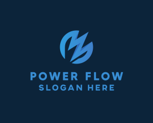 Electric Power Business  logo design