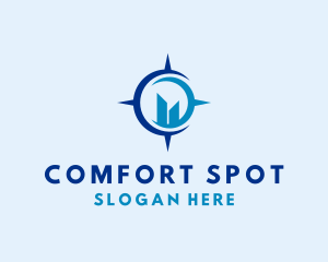 City Travel Compass logo design