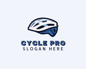Biking - Cycling Helmet Accessory logo design