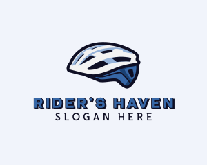 Biker - Cycling Helmet Accessory logo design