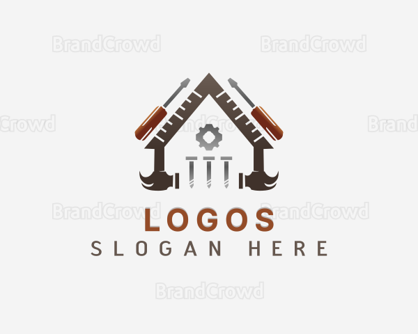 Handyman Construction Builder Logo