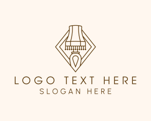 Elegant Lamp Shade Logo