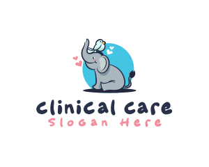 Animal Elephant Vet logo design