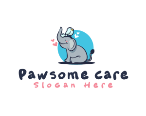 Animal Elephant Vet logo design