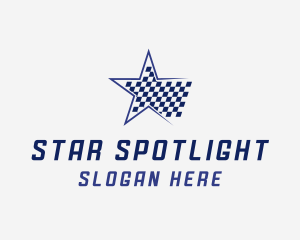 Star Flag Racing logo design