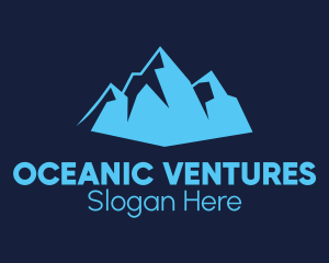 Ice Mountain Peak  logo design