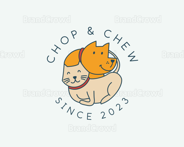 Pet Dog Cat Logo