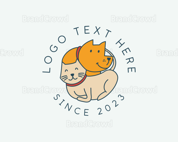 Pet Dog Cat Logo