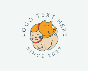 Pet Training - Pet Dog Cat logo design