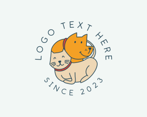 Veterinary - Pet Dog Cat logo design