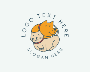 Pet Dog Cat Logo