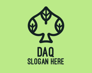 Eco Leaf Spade Logo