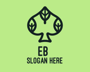 Environment - Eco Leaf Spade logo design