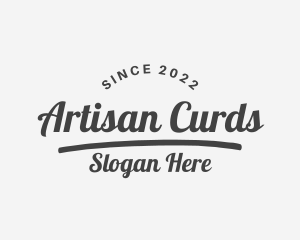 Cursive Urban Craft logo design