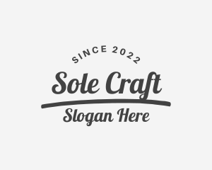 Cursive Urban Craft logo design