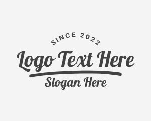 Personal - Cursive Urban Craft logo design