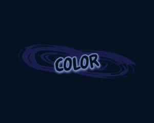 Graffiti Glow Brush Logo