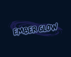 Graffiti Glow Brush logo design