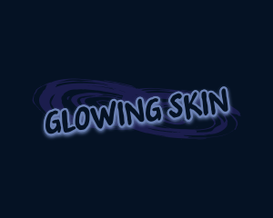 Graffiti Glow Brush logo design