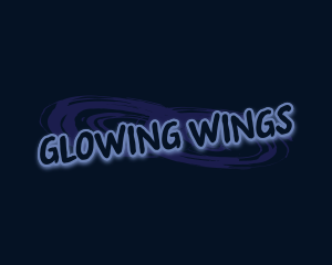 Graffiti Glow Brush logo design