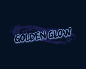 Graffiti Glow Brush logo design