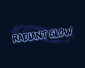 Graffiti Glow Brush logo design