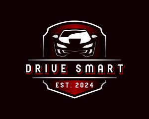 Car Driving Transportation logo design