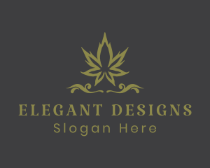 Ornate - Ornate Herbal Marijuana logo design