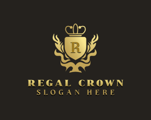 Regal Shield Royalty logo design