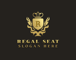 Regal Shield Royalty logo design