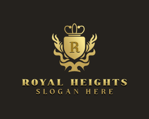 Regal Shield Royalty logo design