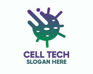 Cell - Fast Virus Spread logo design