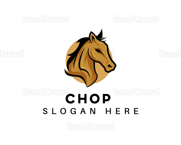 Animal Horse Farm Logo