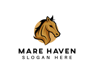 Mare - Animal Horse Farm logo design