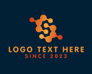 Telecommunication - Cyber Gaming Letter S logo design