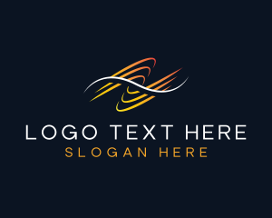 Frequency - Digital Motion Tech logo design
