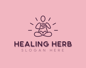 Spiritual Healing Yoga logo design