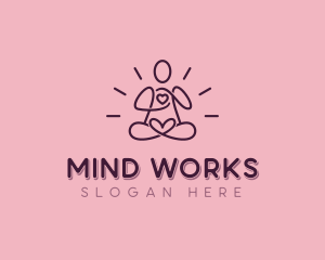 Spiritual Healing Yoga logo design