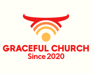 Signal - Wild Bull Wifi logo design