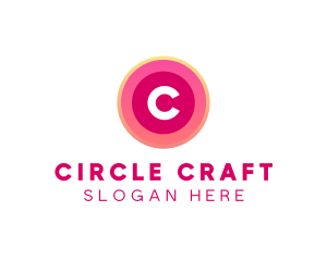Rounded - Circle Media Network logo design